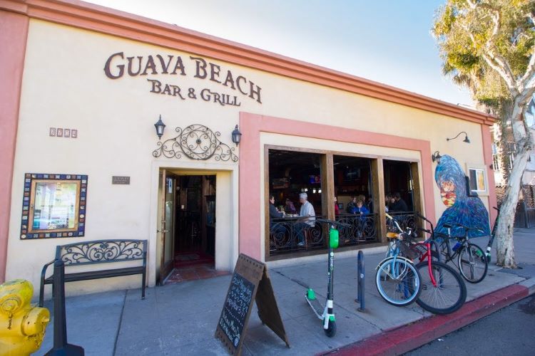 Guava Beach Bar and Grill in Mission Beach