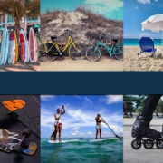 Enjoy Complimentary Beach Gear and Bike Rentals with Your Bluewater Stay Free unlimited beach gear and bike rentals for guests at Bluewater Vacation Homes in San Diego