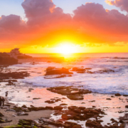 Enjoy the warmth and color of fall along the San Diego coast.